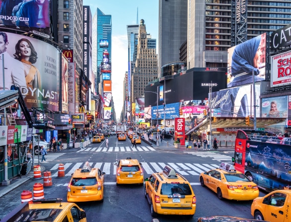 New York street scene