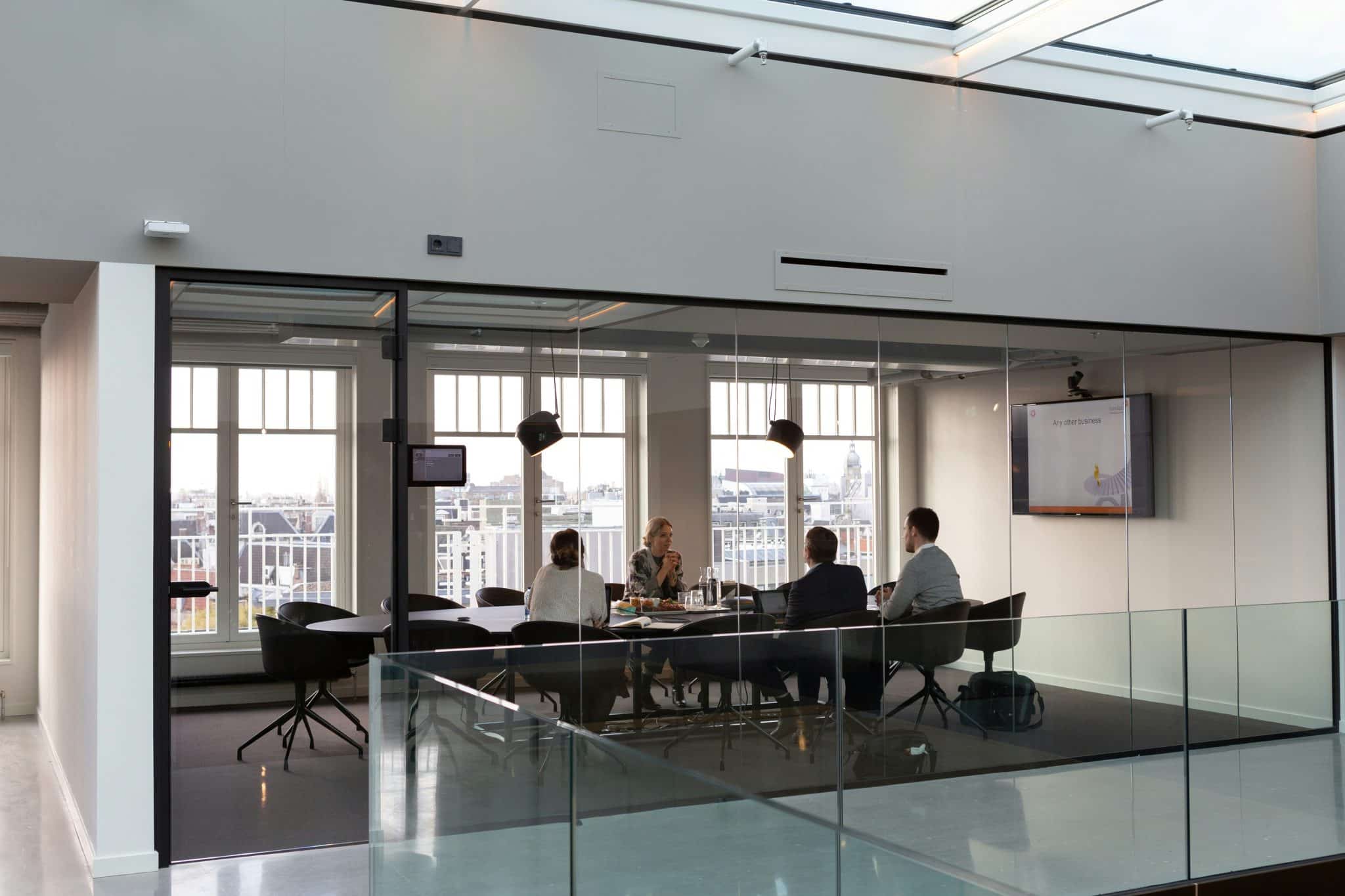 business meeting in an office